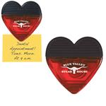 SH202 Heart Shape Clip With Custom Imprint